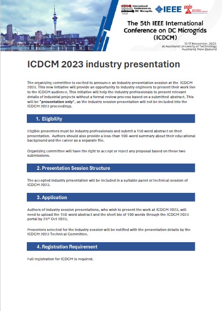 ICDCM 2023 Industry Presentation