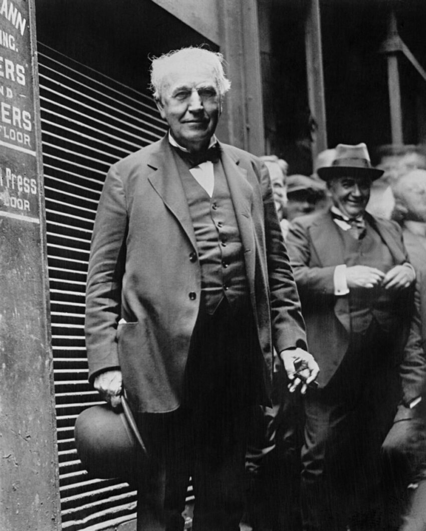 Thomas,Edison,,American,Inventor,And,Engineer,In,1925.,He,Invented